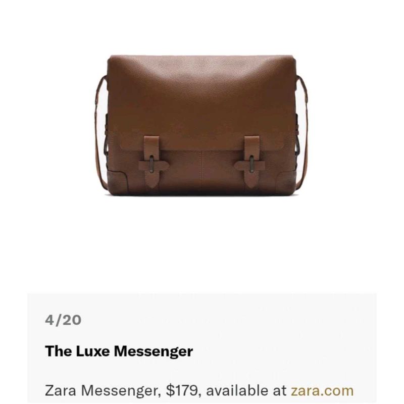 Zara Man (Authentic) Genuine Leather