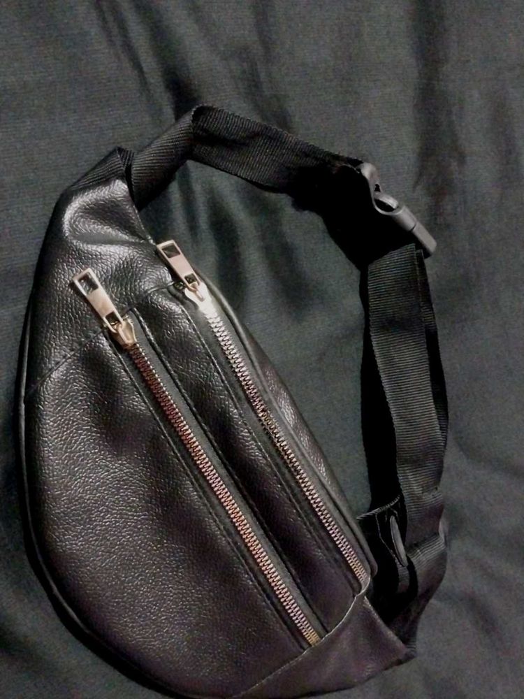Black Waist Bag
