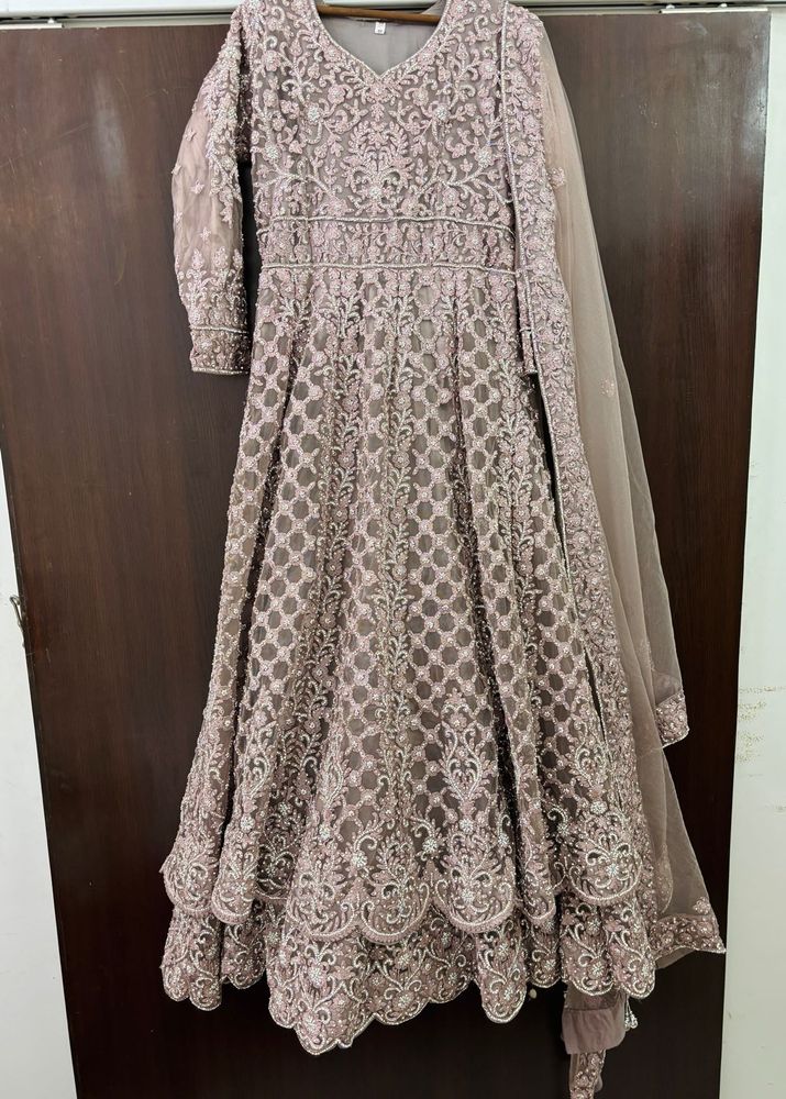 Anarkali Style Lehenga