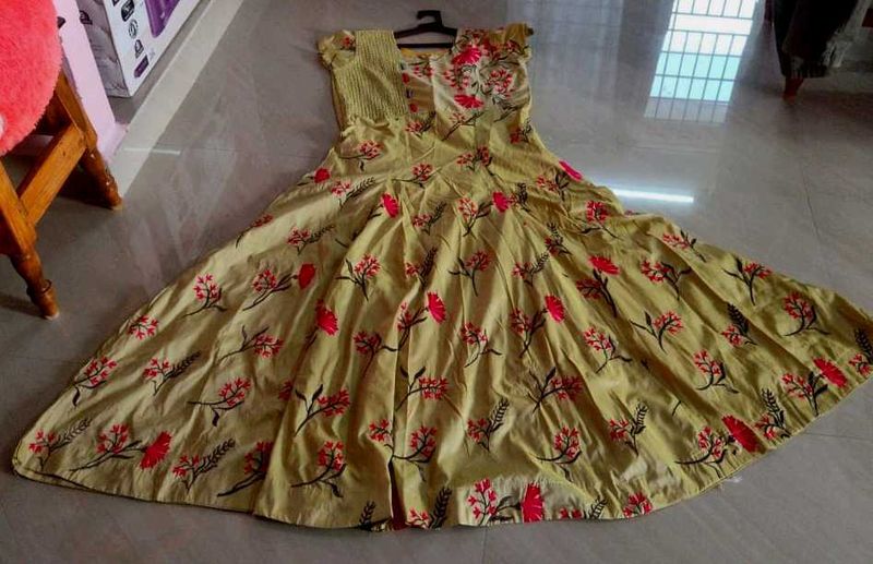Floral Ethnic Gown