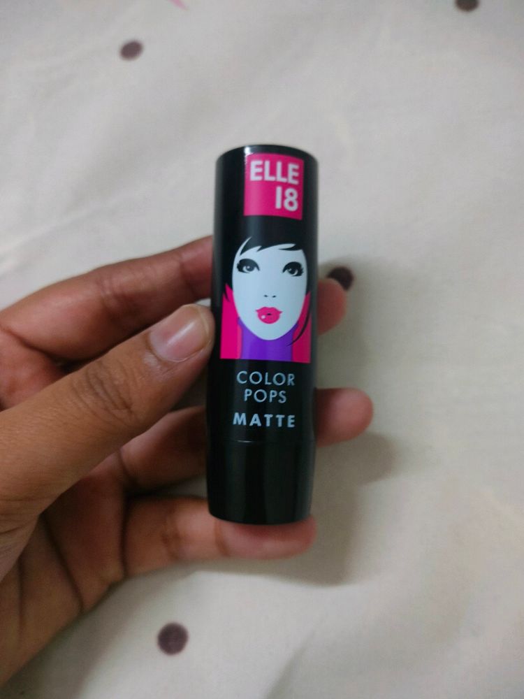 Elle 18 Lipstick Color Pops Matte,Pink Stylist