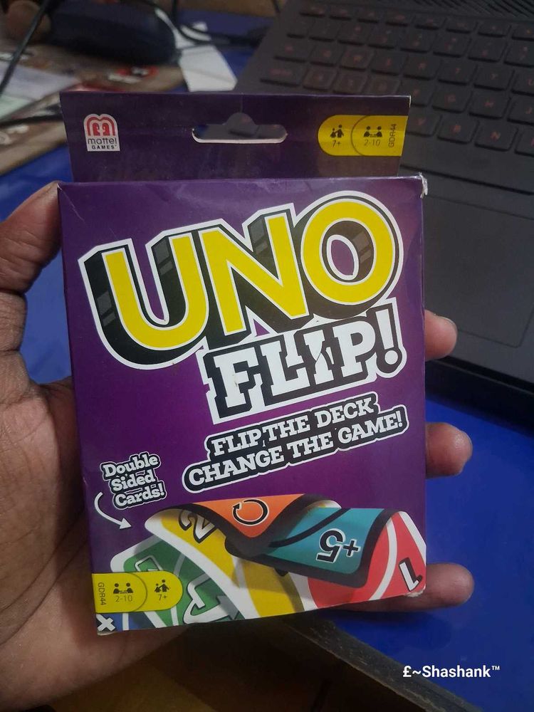 Original Mattel Uno Flip! | Double-Sided Fun | Lik