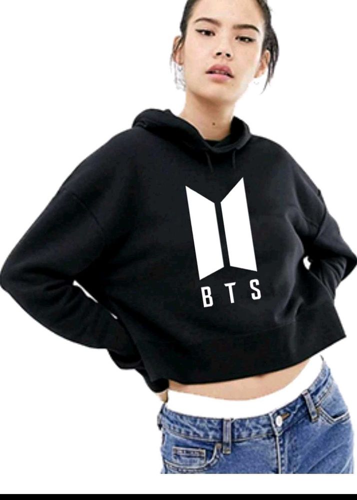 BTS CROP HODDIE