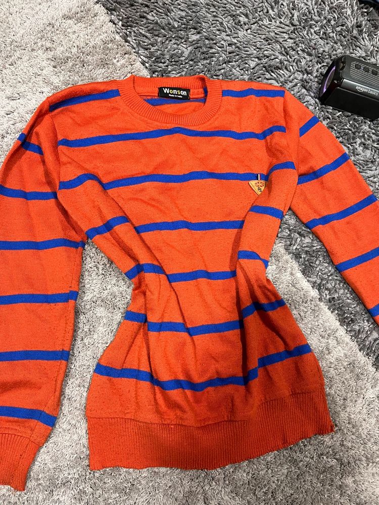 Vintage Wonson Striped Sweater