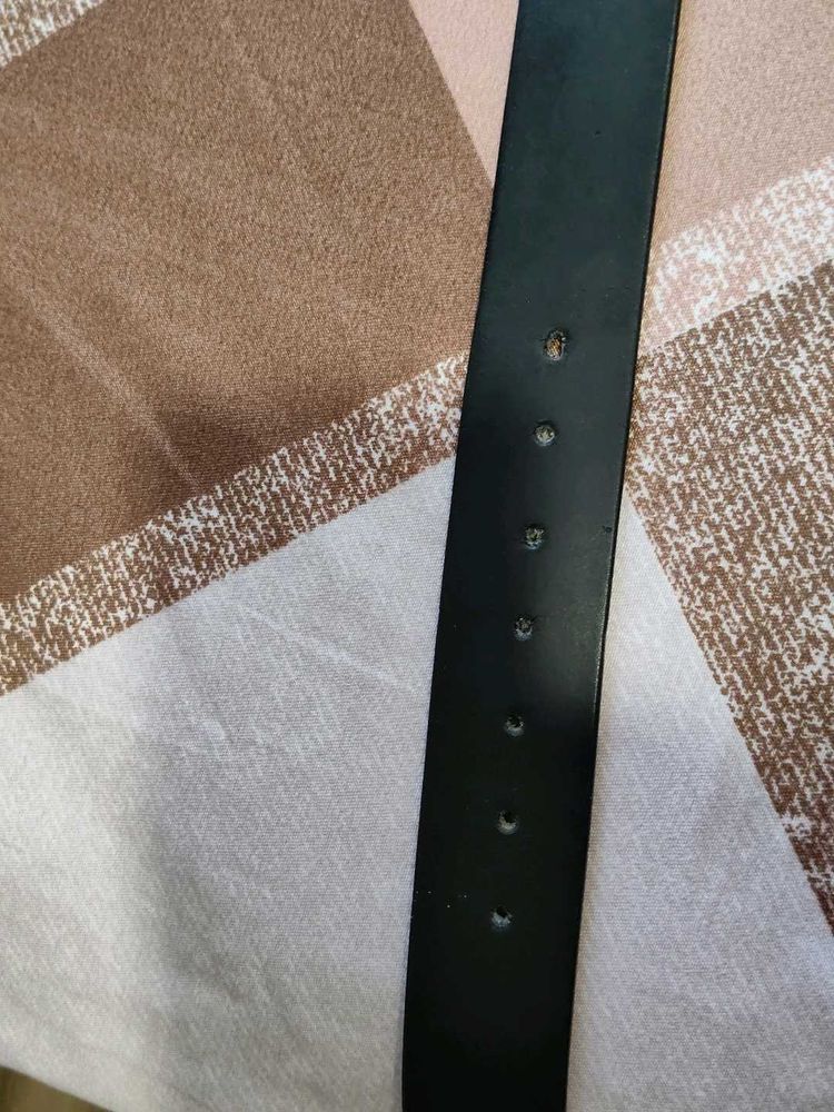 Black Leather Belt