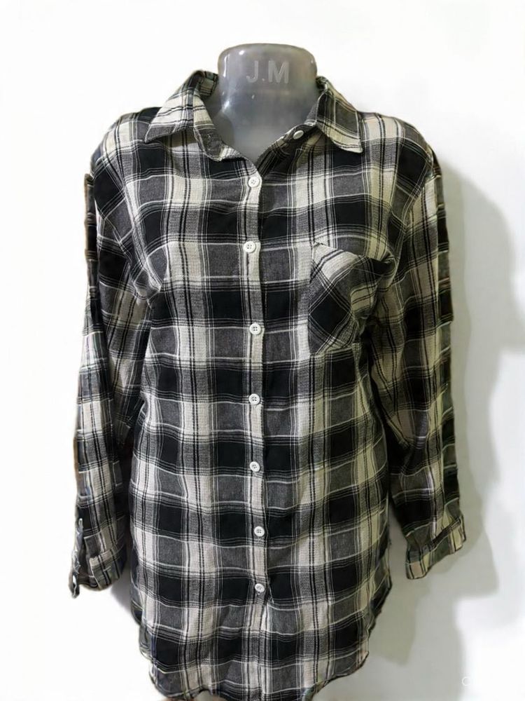 Plaid Flannel Shirt