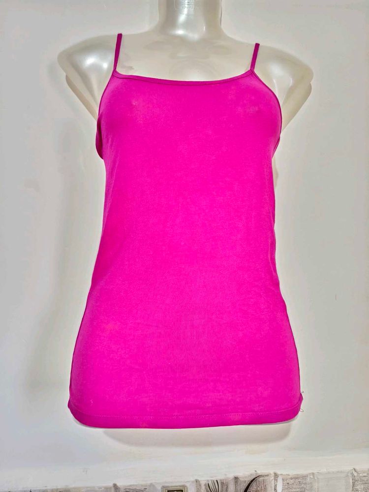 🎄Buy 1, Get 1 Free🎁S/ M Pink Sleeveless Tank Top