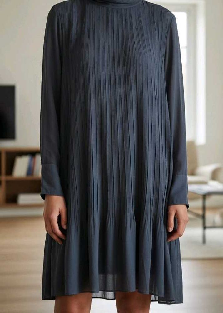 Elegant Pleated Dress