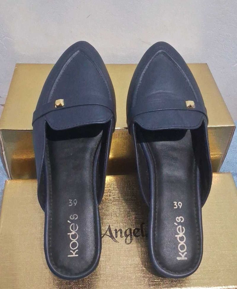 Flat Mule Formal Wear