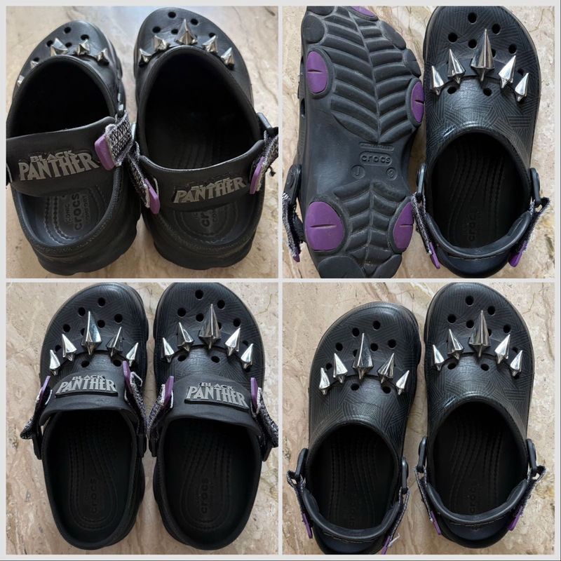 Black Panther Crocs