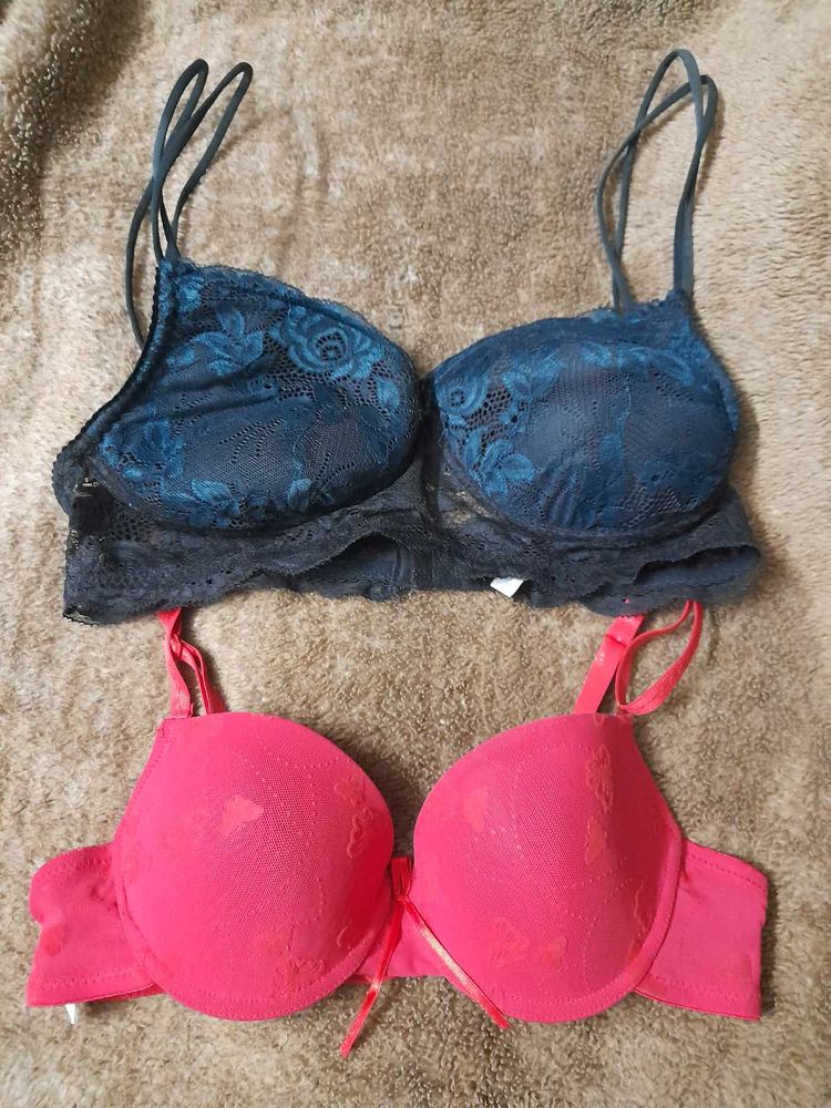 RED+BLACK Bra