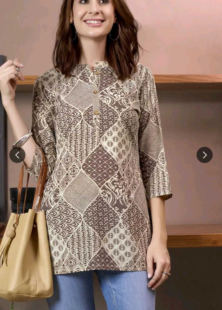 SHORT COTTON KURTA, classy Elegant