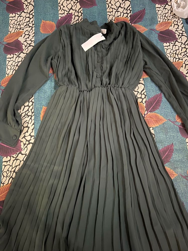 Olive Midi Dress