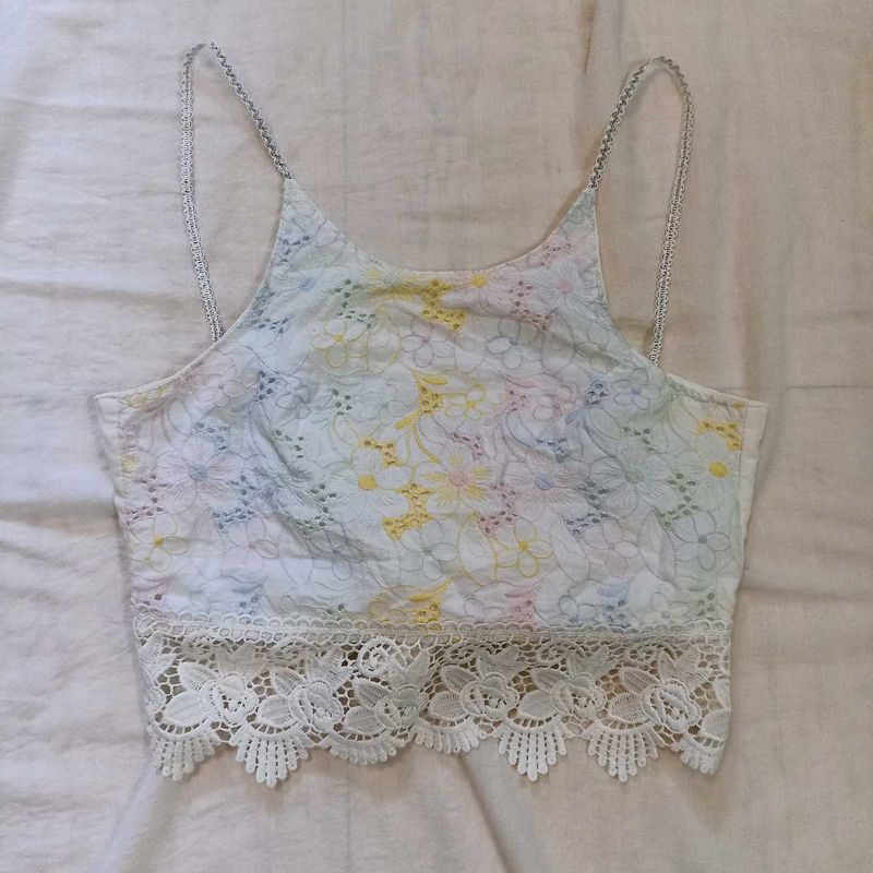 Y2k Floral Top