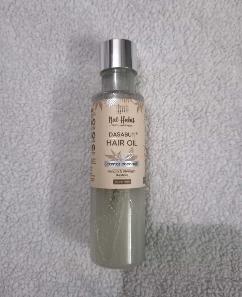 New Nat Habit Dasabuti Hair Oil
