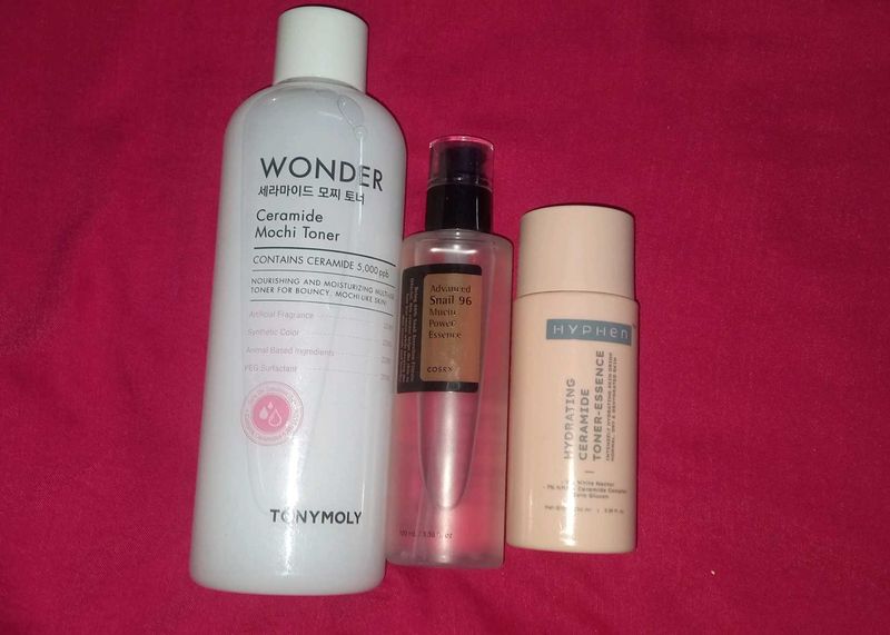 Korean Toners And Snail Musin For Glass Skin