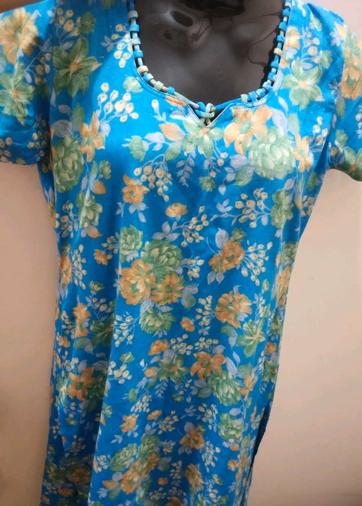 💙Floral Kurti Plazzo Set💙
