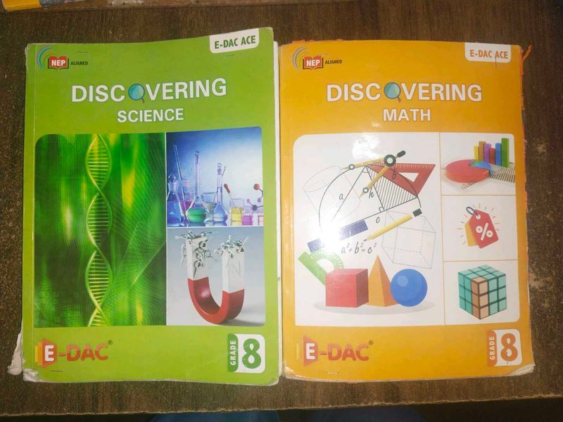 Grade 8 Science &amp; Math Books