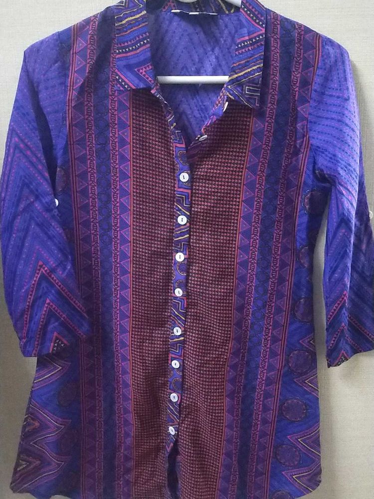 Patterned Blouse