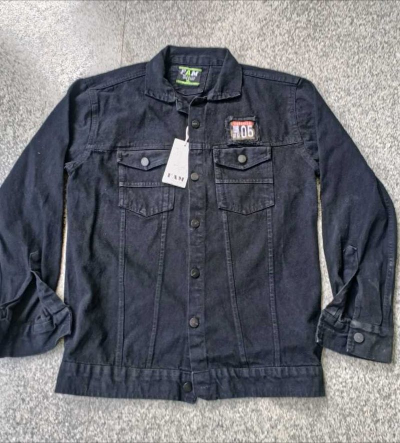 New Mens Denim Jacket