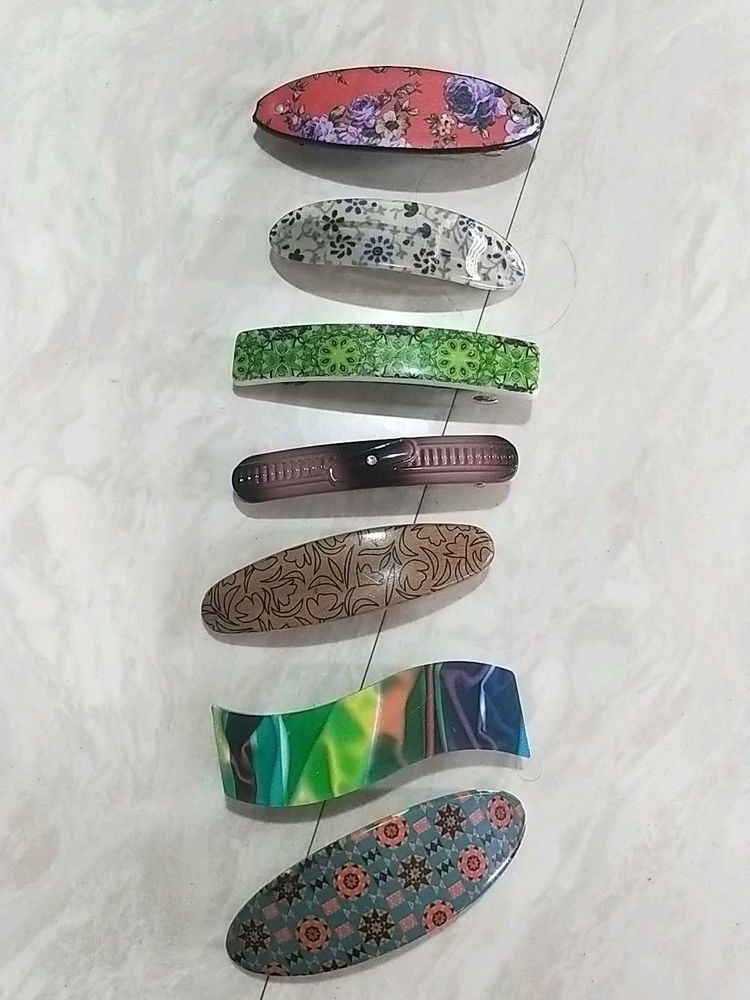 7 Different Colours Hair Accessories