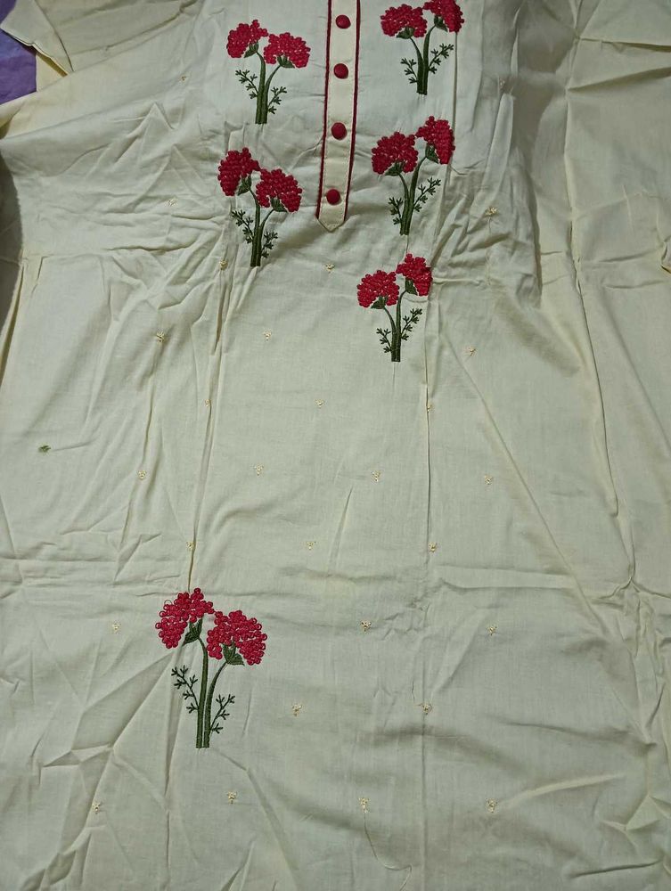 Cotton Unstitched Suit