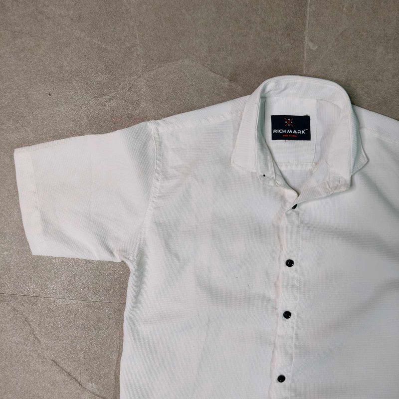 White Casual Shirt