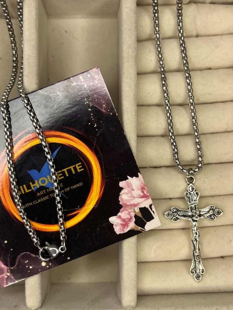 cross anti-tarnished necklace