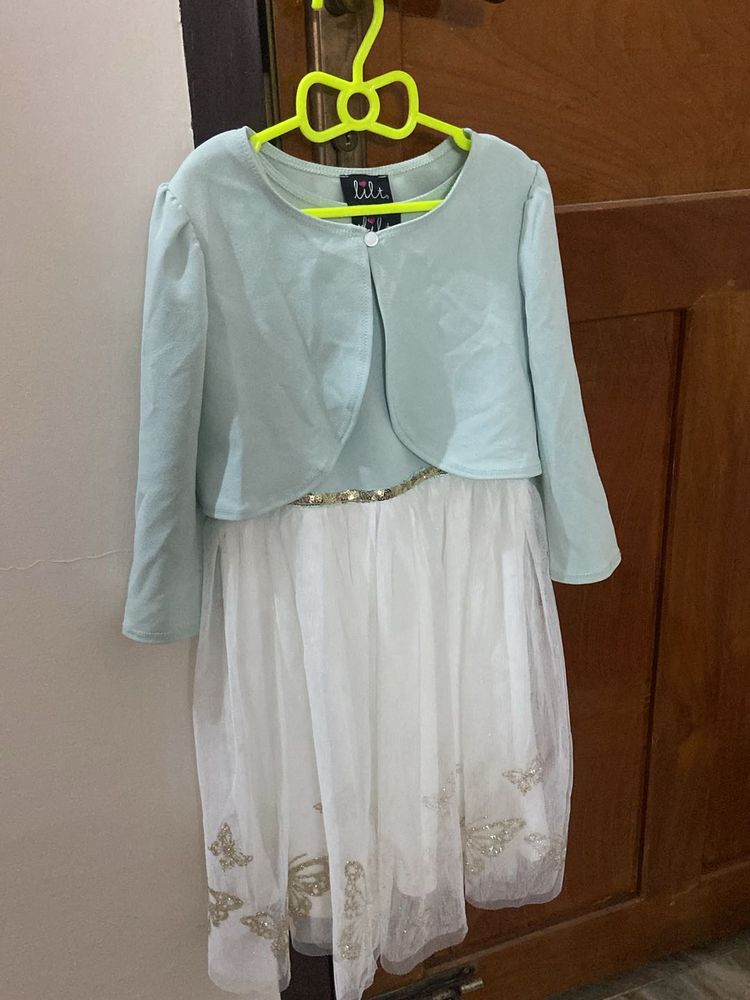 Dress W/shrug for 4-6yr Old Girls