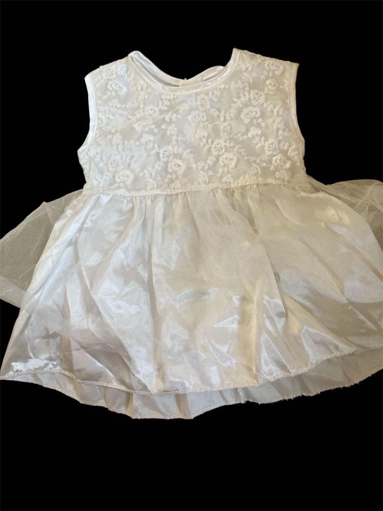 Elegant White Frock
