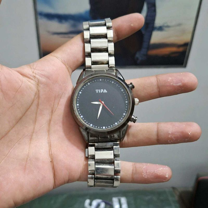 SILVER Watch (Stainless Steel) For Men