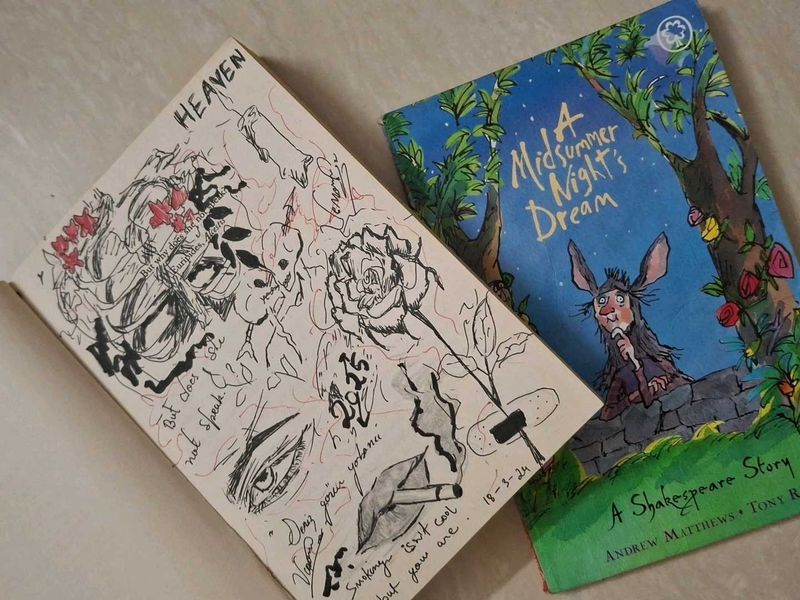 The Silent patient and A midsummer night&#39;s dream