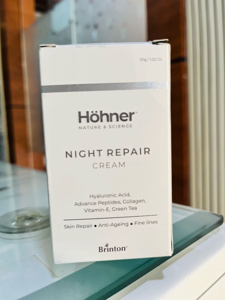 Hohner NIGHT REPAIR CREAM by BRINTON