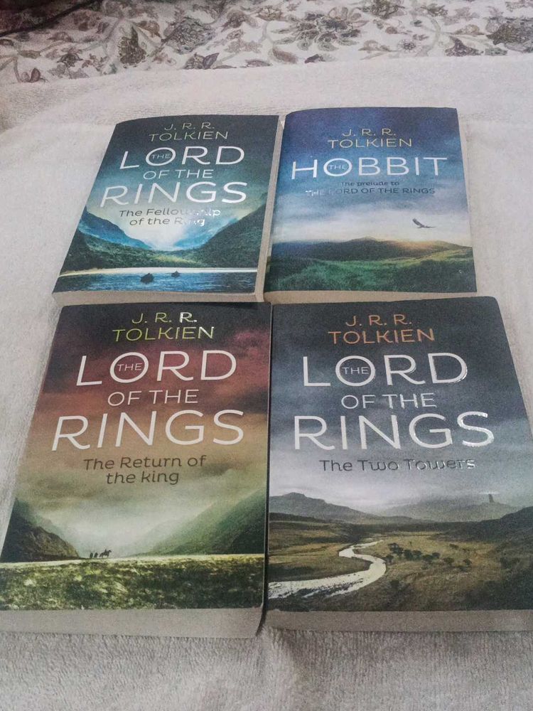 Lord of the Rings &amp; Hobbit Book Set