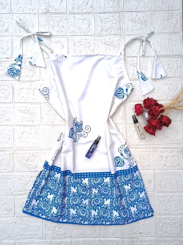 Strappy Short Kurti 💙🫶🏻