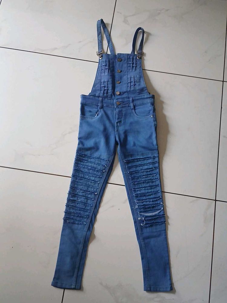 Denim Overalls