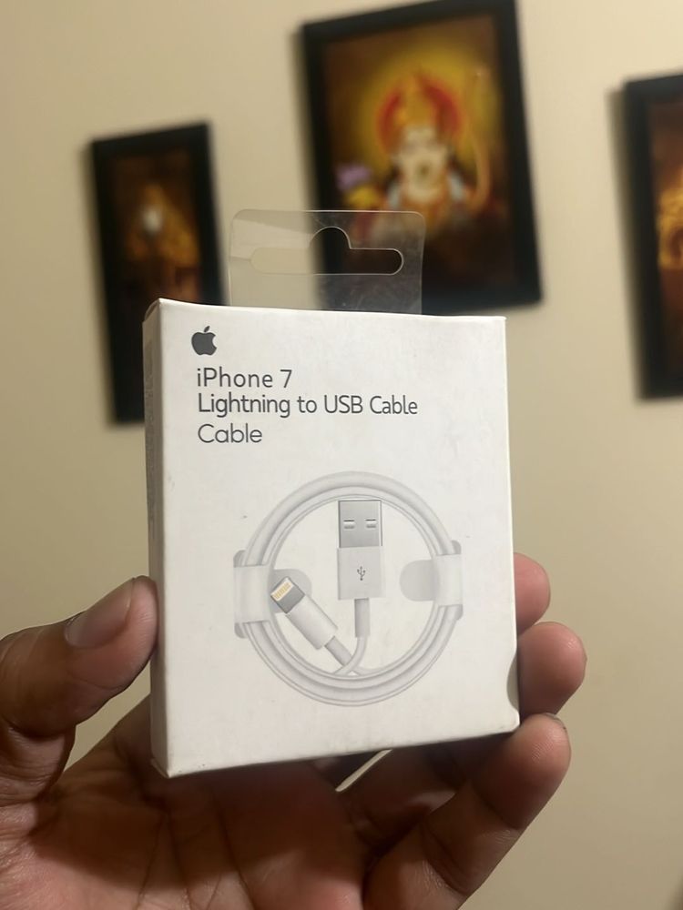 Original  iPhone 7 USB To Lighting  Data Cable