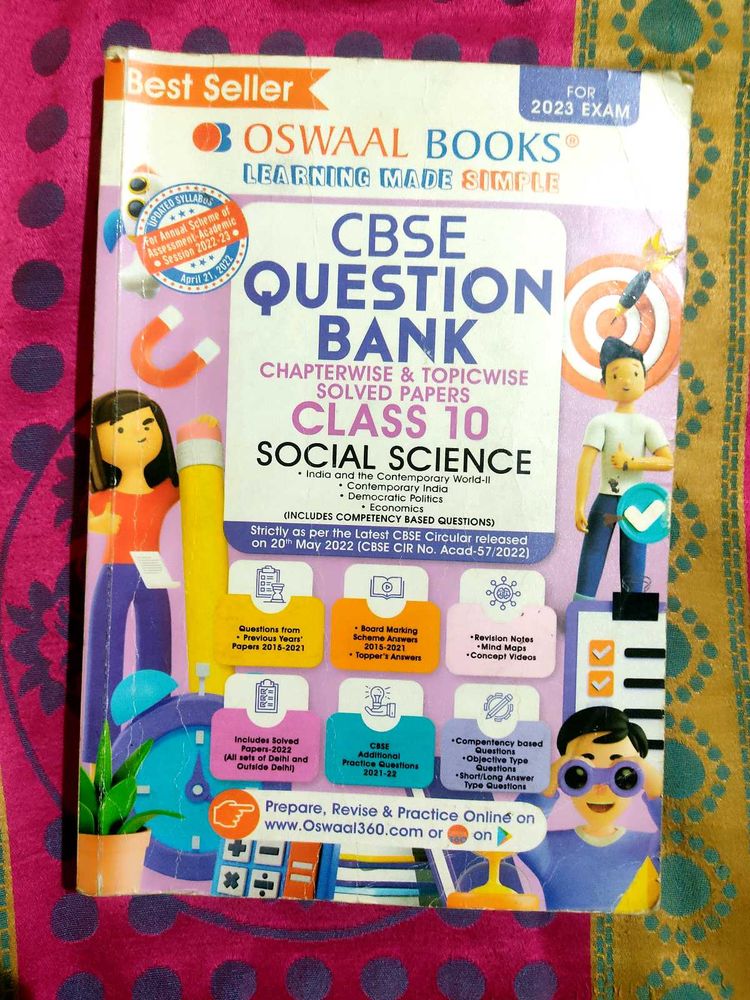 Cbse Question Bank Class 10th Sst