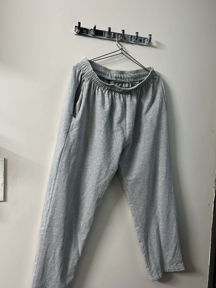 Gray Casual Sweatpants