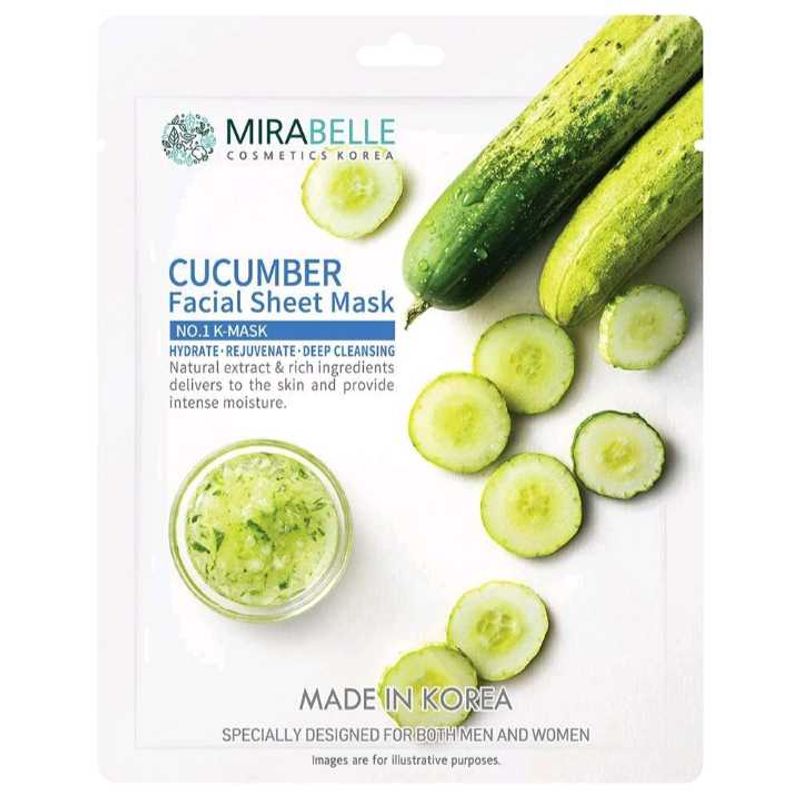 cucumber serum sheet mask