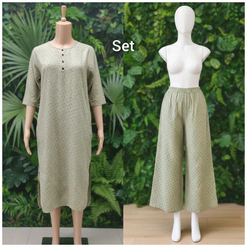 Elegant Kurta Palazzo Set(bust tl 36 can wear