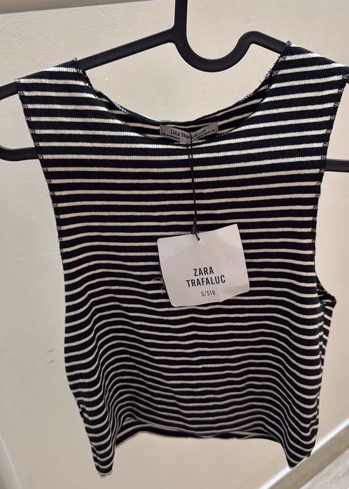 Zara Trafaluc Striped Tank