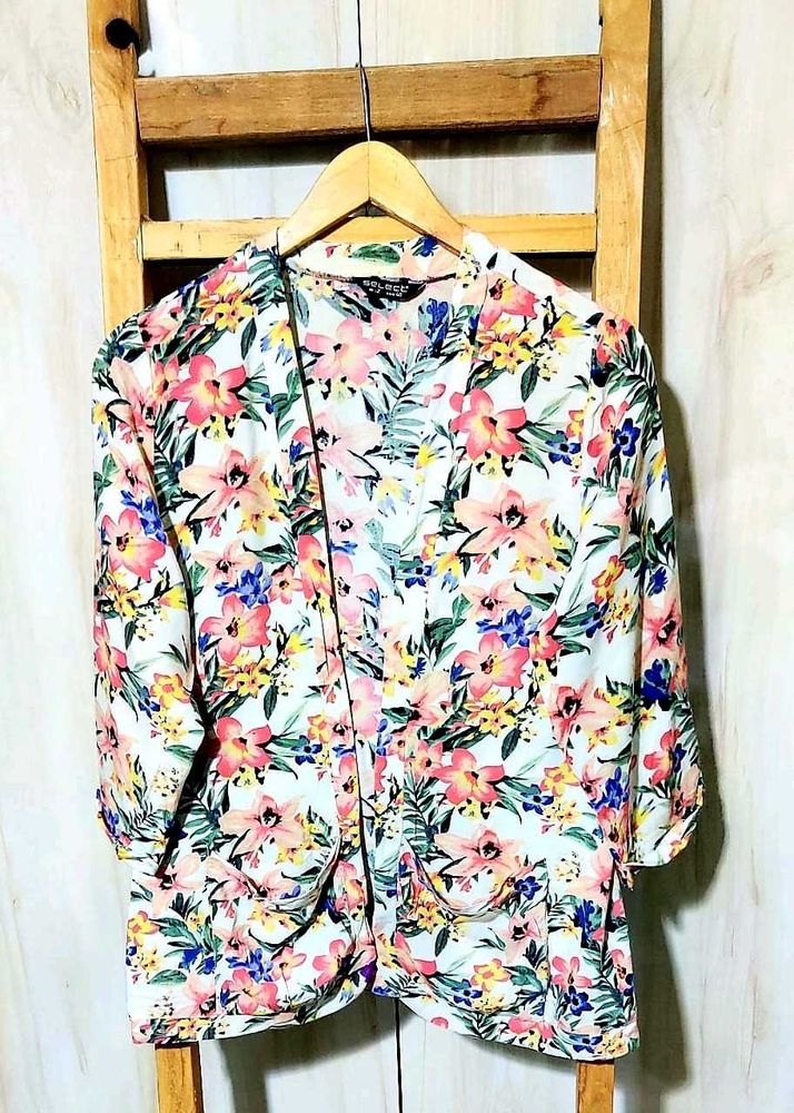Printed Shrug Size-36