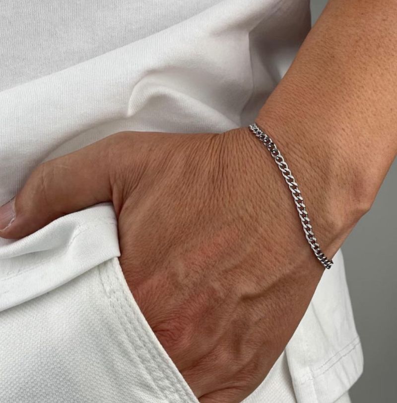 Silver Chain Bracelet