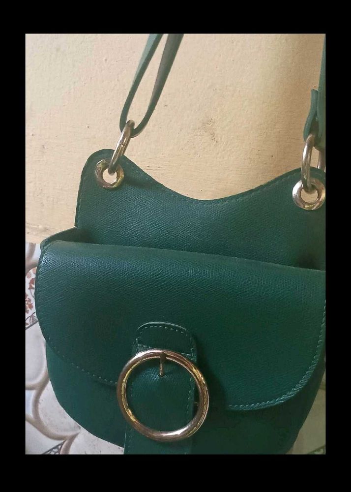 Green Crossbody Bag