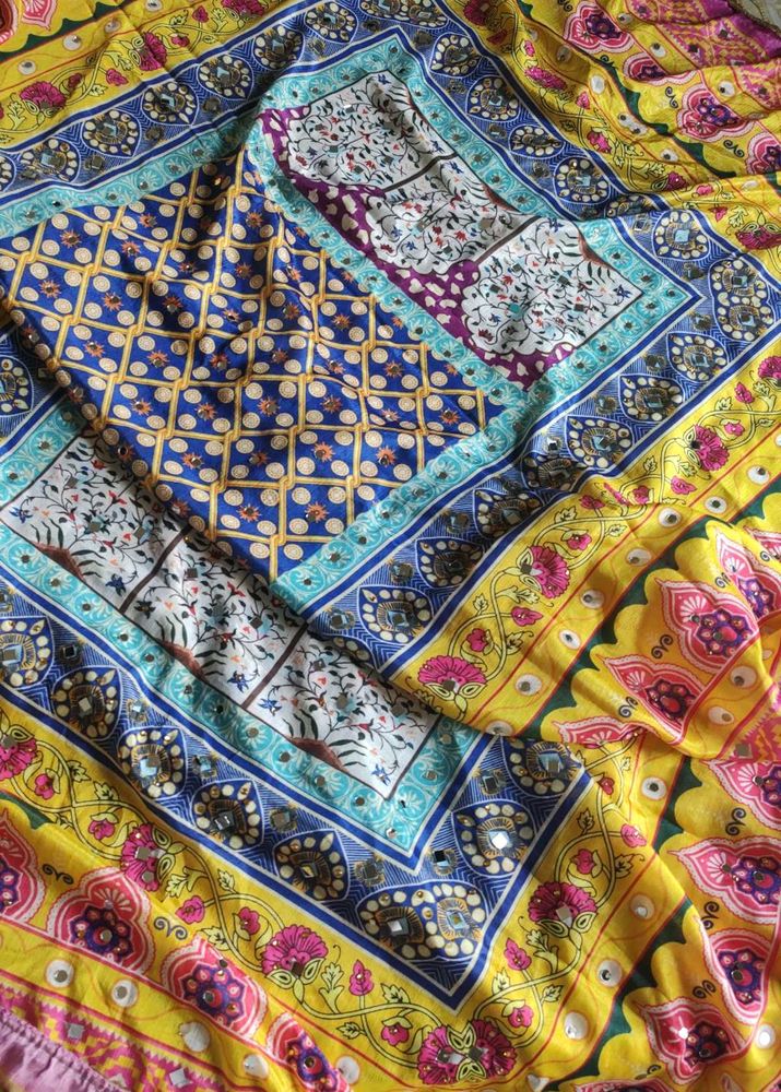 Pakistani Mirror Work Dupatta 🦚