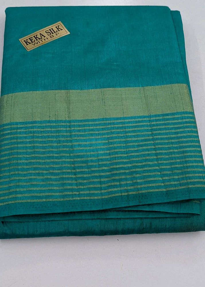 Elegant Green Silk Saree