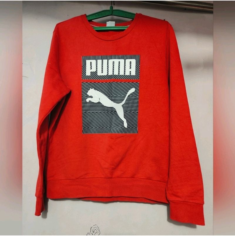 Puma Red sweatshirt size XL