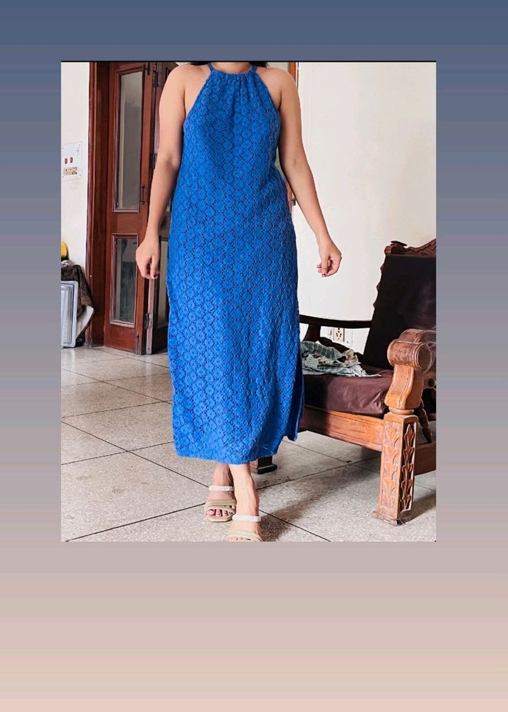Crochet  Scoop Neck Summer Dress