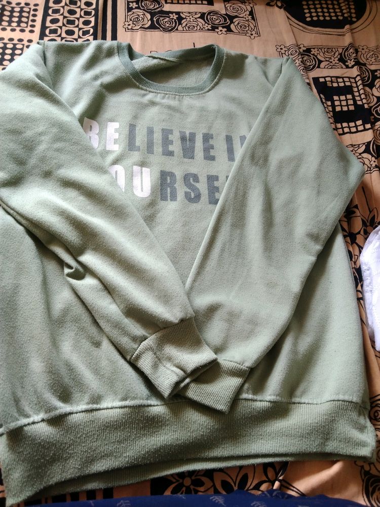 Pista Green Full Sleeve Tshirt